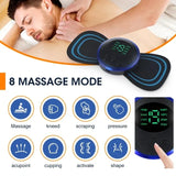 Smart EMS Muscle Stimulator Massager | USB Rechargeable Wireless Neck, Shoulder & Body Massage Pad